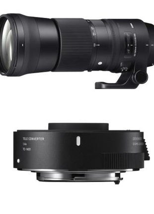 Sigma 150-600mm F5-6.3 Dg Os Hsm Contemporary - Canon + Sigma Tc-1401 1.4x Teleconverter - Canon Ef