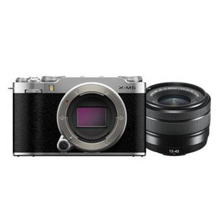 Kit cámara digital Fujifilm X-M5 Plata + Zoom XC 15-45mm